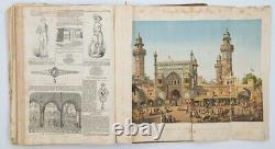 Antique En 1858 The Illustrated London News Magazines Bound Janvier À Juin