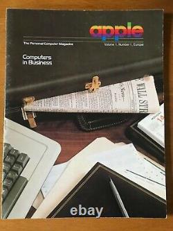 Apple Le Magazine de l'Ordinateur Personnel Première Édition Vintage