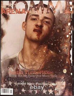 Arena Homme Plus #16 Rare Enlever 2001 Justin Timberlake Housse Klein Excl