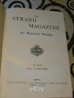 Arthur Conan Doyle Le Monde Perdu 1ère Édition 2ème Semestre 1912 Strand Magazine