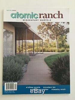 Atomic Ranch Magazine # 1 Midcentury Merveilles Atomique Vintage Retro Moderne Monnaie