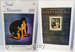 BETTIE PAGE FOND SOUVENIRS FANZINE LOT 12 articles +1 BONUS Orig Vintage, ROCKETEER