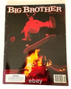 Big Brother Magazine #666/15 Steve Olson Couverture De Bibles Brûlantes
