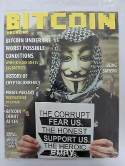 Bitcoin Magazine Numéro #1 (condition Mint, Jamais Touché Par Les Humains)