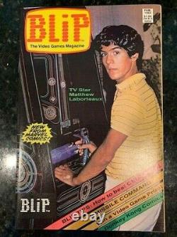 Blip The Video Jeux Magazine #1 Vf/nm 1st Mario + Donkey Kong Dans Les Comics Américains