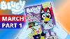 Bluey Magazine Mars 2022 Émission Partie 1 Bluey Books U0026 Artisanat Disney Jr Abc Kids