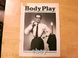 Body Play And Modern Primitives Vol1 No 1 + No 2 Un Propriétaire Copie Fakir Musafa
