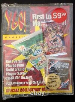 Booster scellé YGO! Magazine Numéro de lancement 2002 Édition spéciale de collectionneur YuGiOh