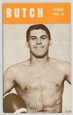 Butch #3 George Quaintance 1965 Magazine Gay Vintage 52 pages avec Poster Central DSI