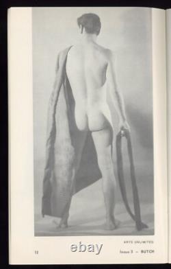Butch #3 George Quaintance 1965 Magazine Gay Vintage 52 pages avec poster central DSI