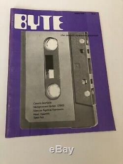 Byte Magazine Numéros 1 16 1975 Et 1977 Volume 2 11 Numéros