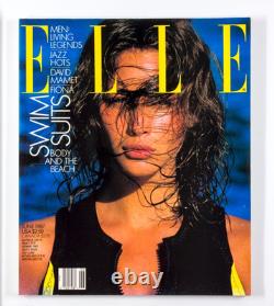 CHRISTY TURLINGTON Tahnee Welch DAVID MAMET Elle magazine juin 1987 Maillots de bain US