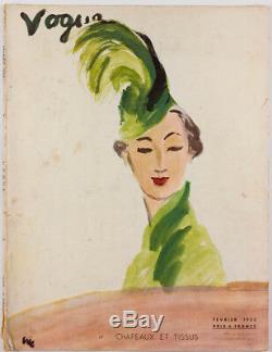 Carl Erickson René-bouet Willaumz Horst P Schiaparelli Paris Vogue Février 1935