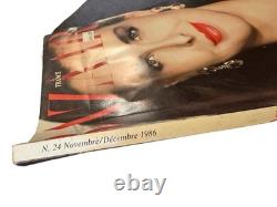 Carole Bouquet DALI Victoria Lockwood HARPERS BAZAAR FRANCE Novembre 1986 Chanel