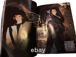 Carole Bouquet DALI Victoria Lockwood HARPERS BAZAAR FRANCE Novembre 1986 Chanel