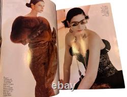 Carole Bouquet DALI Victoria Lockwood HARPERS BAZAAR FRANCE Novembre 1986 Chanel