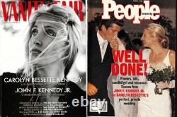 Carolyn Bessette Kennedy Magazines 1999 Vanity Fair et People du mariage d’octobre 1996