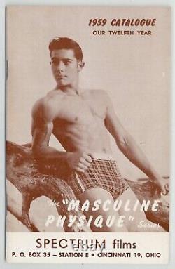 Catalogue de films Spectrum 1959 Physique masculin gay Frank Maurno Ted Martin 23442