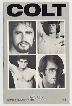 Catalogue du studio Colt #3 Jim French 1973 Thème gay cowboy de l'Ouest Olympus, Galerie