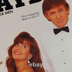Cgc 8.5 Playboy V37 #3 Mars 1990 Président Donald Trump