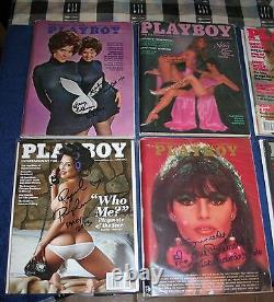 Collecte Complète De Playboy Avec La 1ère Numéro Signée Par Hugh Hefner Avec Coa
