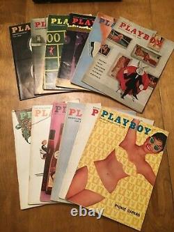 Collecte De Playboy Toutes Les Problèmes Des Années 1950 #1 Marilyn Cgc 4.5 #2 Cgc 4.0