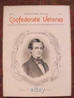 Collection De Magazines De Vétérans Confédérés De 828 Magazines Anciens Originaux