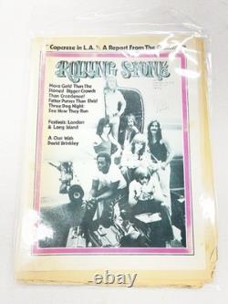 Collection complète de magazines Rolling Stone vintage 15 numéros #79-124 (G/VG)