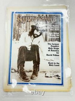 Collection complète de magazines Rolling Stone vintage 15 numéros #79-124 (G/VG)