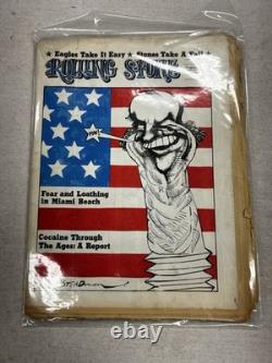 Collection complète de magazines Rolling Stone vintage 15 numéros #79-124 (G/VG)