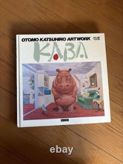 Collection d'Art KABA de Katsuhiro Otomo Magazine Livre Première Édition Expédition Rapide