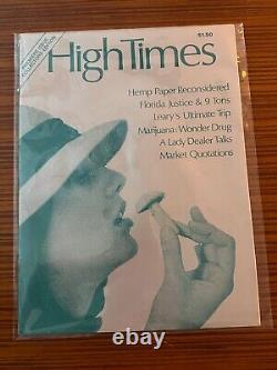 Collection de magazines High Times (1974-1979) Un trésor de la contre-culture