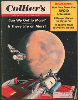 Collier's Magazine 30 avril 1954 Pouvons-nous aller sur Mars Wernher Von Braun