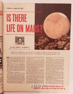 Collier's Magazine 30 avril 1954 Pouvons-nous aller sur Mars Wernher Von Braun