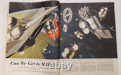 Collier's Magazine 30 avril 1954 Pouvons-nous aller sur Mars Wernher Von Braun