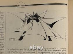 Comics Journal #84 Septembre 1983 incroyablement rare Todd McFarlane 1ère art