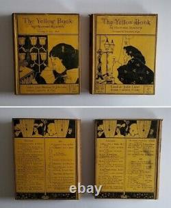 Complète 13 Vols Le Livre Jaune Aubrey Beardsley Première Édition 1er 1894-1897