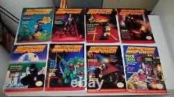 Complete Nintendo Power Magazine Lot Numéros 1-285! Ouf! Avec Extra Posters