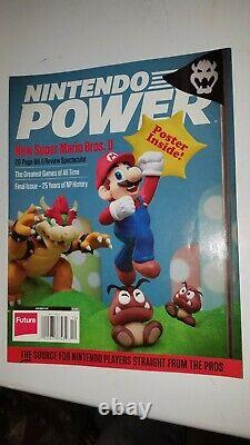 Complete Nintendo Power Magazine Lot Numéros 1-285! Pleurage! Avec Des Affiches Supplémentaires