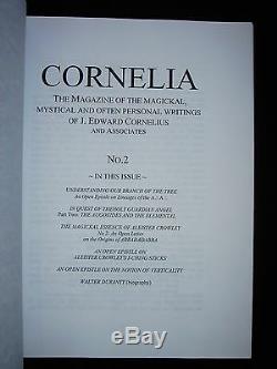 Cornelia Magazine J Edward Cornelius Questions 1-9 Oto Thélème A. A. Crowley Occultes