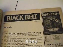 Coup De Pied Parfait Bruce Lee Pré-mort, Vintage 1971 Black Belt Magazine, Jkd, Kung-fu