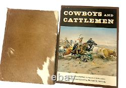 Cowboys et éleveurs de bétail Première édition par Michael S. Kennedy LTD 1/199 Peau de poney