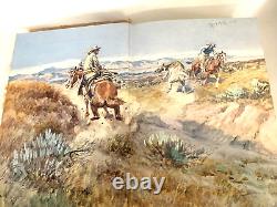 Cowboys et éleveurs de bétail Première édition par Michael S. Kennedy LTD 1/199 Peau de poney