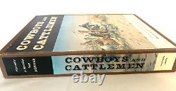 Cowboys et éleveurs de bétail Première édition par Michael S. Kennedy LTD 1/199 Peau de poney