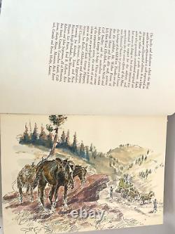 Cowboys et éleveurs de bétail Première édition par Michael S. Kennedy LTD 1/199 Peau de poney