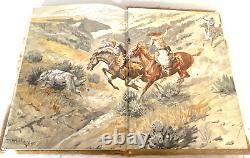 Cowboys et éleveurs de bétail Première édition par Michael S. Kennedy LTD 1/199 Peau de poney