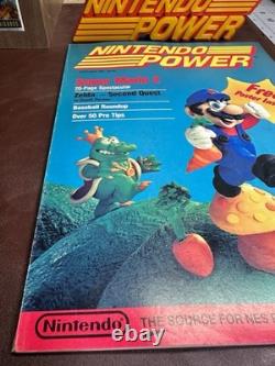 Crispy Premier Numéro du Magazine Nintendo Power 1 Super Mario 2 Zelda NES