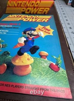 Crispy Premier Numéro du Magazine Nintendo Power 1 Super Mario 2 Zelda NES