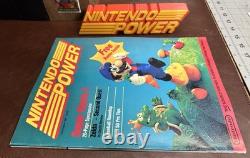 Crispy Premier Numéro du Magazine Nintendo Power 1 Super Mario 2 Zelda NES