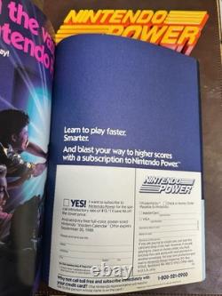 Crispy Premier Numéro du Magazine Nintendo Power 1 Super Mario 2 Zelda NES